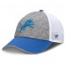 Бейсболка Detroit Lions Fanatics Gray/Blue Option Trucker
