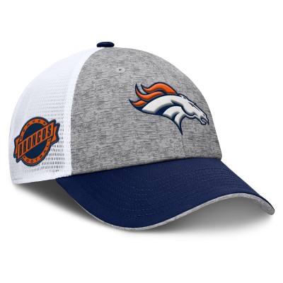 Бейсболка Denver Broncos Fanatics Gray/Navy Option Trucker