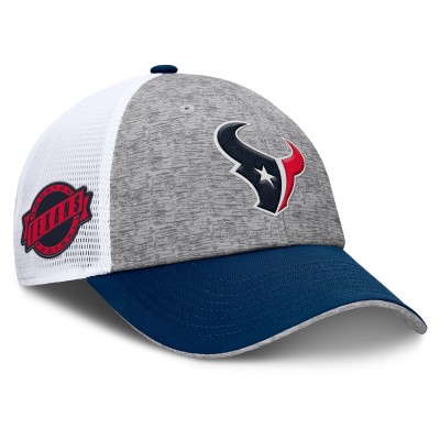 Бейсболка Houston Texans Fanatics Gray/Navy Option Trucker