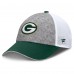 Бейсболка Green Bay Packers Fanatics Gray/Green Option Trucker