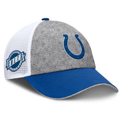 Бейсболка Indianapolis Colts Fanatics Gray/Royal Option Trucker