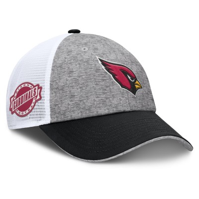 Бейсболка Arizona Cardinals Fanatics Gray/Black Option Trucker