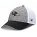 Бейсболка Baltimore Ravens Fanatics Gray/Black Option Trucker