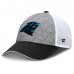 Бейсболка Carolina Panthers Fanatics Gray/Black Option Trucker
