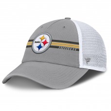 Бейсболка Pittsburgh Steelers Fanatics Gray Singleback Trucker
