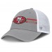 Бейсболка San Francisco 49ers Fanatics Gray Singleback Trucker Бейсболка San Francisco 49ers Fanatics Gray Singleback Trucker
