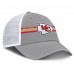 Бейсболка Kansas City Chiefs Fanatics Gray Singleback Trucker