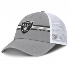Бейсболка Las Vegas Raiders Fanatics Gray Singleback Trucker Бейсболка Las Vegas Raiders Fanatics Gray Singleback Trucker