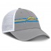 Бейсболка Los Angeles Chargers Fanatics Gray Singleback Trucker