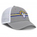 Бейсболка Los Angeles Rams Fanatics Singleback Trucker - Gray