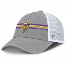 Бейсболка Minnesota Vikings Fanatics Gray Singleback Trucker