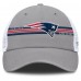 Бейсболка New England Patriots Fanatics Gray Singleback Trucker