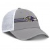 Бейсболка Baltimore Ravens Fanatics Gray Singleback Trucker