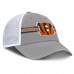 Бейсболка Cincinnati Bengals Fanatics Gray Singleback Trucker