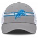 Бейсболка Detroit Lions Fanatics Gray Singleback Trucker