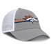 Бейсболка Denver Broncos Fanatics Gray Singleback Trucker