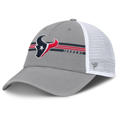 Бейсболка Houston Texans Fanatics Gray Singleback Trucker