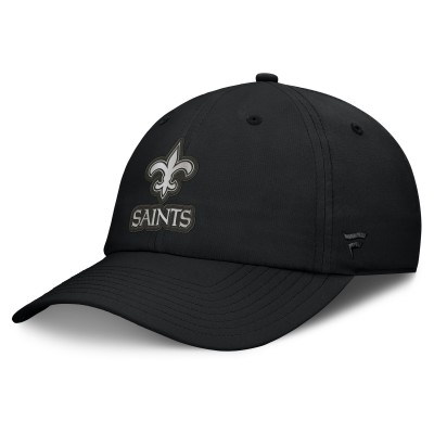 Бейсболка New Orleans Saints Fanatics Black Belated Ripstop