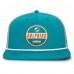 Бейсболка Miami Dolphins Fanatics Aqua/Gray Edge Rush