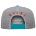 Бейсболка Miami Dolphins Fanatics Aqua/Gray Edge Rush
