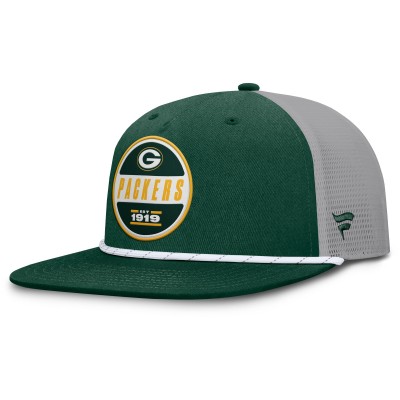 Бейсболка Green Bay Packers Fanatics Green/Gray Edge Rush
