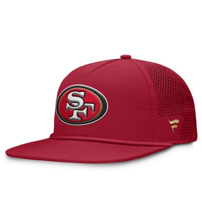 Бейсболка San Francisco 49ers Fanatics Scarlet Cryptic Trucker
