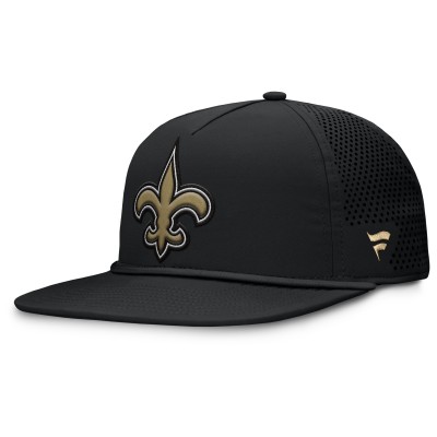 Бейсболка New Orleans Saints Fanatics Black Cryptic Trucker