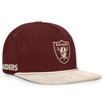 Бейсболка Las Vegas Raiders Fanatics Brown NFL Reminisce Golfer