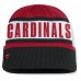 Arizona Cardinals Fanatics Cardinal/Black Oskie Cuffed Knit Hat