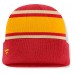 Kansas City Chiefs Fanatics Red/Gold Heritage O-Line Cuffed Knit Hat