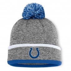 Шапка с помпоном Indianapolis Colts Fanatics Heather Gray Motion Шапка с помпоном Indianapolis Colts Fanatics Heather Gray Motion