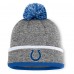 Шапка с помпоном Indianapolis Colts Fanatics Heather Gray Motion Шапка с помпоном Indianapolis Colts Fanatics Heather Gray Motion