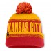 Шапка с помпоном Kansas City Chiefs Fanatics Red/Gold Play Action