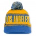 Шапка с помпоном Los Angeles Chargers Fanatics Powder Blue/Gold Play Action