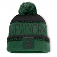 Шапка с помпоном New York Jets Fanatics Green/Black Play Action Шапка с помпоном New York Jets Fanatics Green/Black Play Action