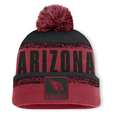 Шапка с помпоном Arizona Cardinals Fanatics Cardinal/Black Play Action