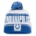 Шапка с помпоном Indianapolis Colts Fanatics Royal/White Play Action Шапка с помпоном Indianapolis Colts Fanatics Royal/White Play Action