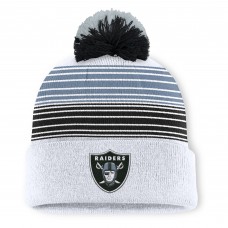 Шапка с помпоном Las Vegas Raiders Fanatics White Ghost Шапка с помпоном Las Vegas Raiders Fanatics White Ghost