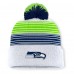 Шапка с помпоном Seattle Seahawks Fanatics White Ghost Шапка с помпоном Seattle Seahawks Fanatics White Ghost