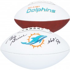 Bob Griese Miami Dolphins Autographed Fanatics Authentic Franklin White Panel Football with HoF 90 Inscription