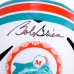 Bob Griese Miami Dolphins Autographed Fanatics Authentic 1972 Throwback Riddell Speed Replica Helmet