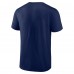 Seattle Seahawks College Navy Chrome Dimension T-Shirt