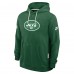 New York Jets Nike Green Sideline Standard Issue Alt 2 Dri-FIT Hoodie