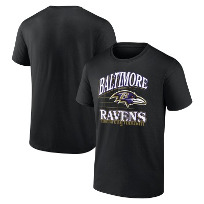 Футболка Baltimore Ravens Retro Gridiron - Black