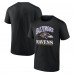Футболка Baltimore Ravens Retro Gridiron - Black Футболка Baltimore Ravens Retro Gridiron - Black