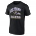 Футболка Baltimore Ravens Retro Gridiron - Black