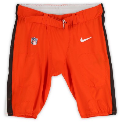 Joel Bitonio Cleveland Browns Fanatics Authentic Game-Used Orange Nike Pants vs. Cincinnati Bengals on October 20, 2024