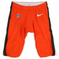 Ogbonnia Okoronkwo Cleveland Browns Fanatics Authentic Game-Used Orange Nike Pants vs. Cincinnati Bengals on October 20, 2024
