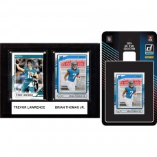 Jacksonville Jaguars 6 x 8 Player Plaque & 2024 Team Trading Card Set