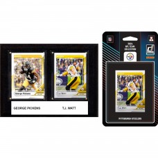 Pittsburgh Steelers 6 x 8 Player Plaque & 2024 Team Trading Card Set